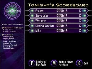 Who Wants to Be a Millionaire: Kids Edition Gameplay (Mac)