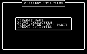 Wizardry III: Legacy of Llylgamyn Gameplay (DOS)