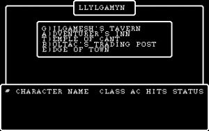 Wizardry III: Legacy of Llylgamyn Gameplay (DOS)