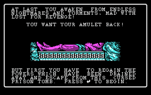 Wizardry IV: The Return of Werdna Gameplay (DOS)