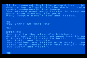 Wizard's Gold Gameplay (Atari 8-bit)