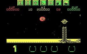 Wizball Gameplay (DOS)