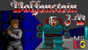Wolfenstein 3D Gameplay (DOS)