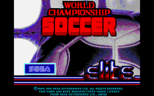 World Championship Soccer Gameplay (DOS)