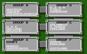 World Championship Soccer Gameplay (DOS)
