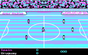 World Cup 90 Gameplay (DOS)