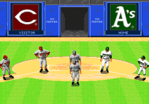 World Series Baseball '96 Gameplay (Sega Genesis)