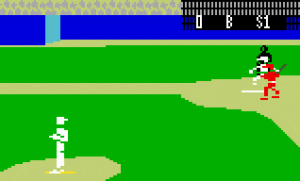 World Series Major League Baseball Gameplay (Intellivision)