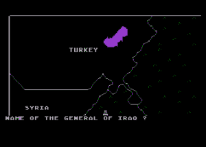 World War III Gameplay (Apple II)