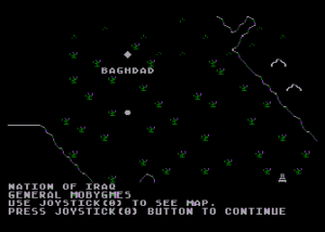 World War III Gameplay (Apple II)