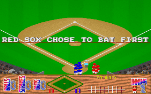 YAB! Baseball Gameplay (DOS)