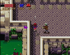 Zombies Ate My Neighbors Gameplay (Super Nintendo Entertainment System)