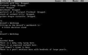 Zork II: The Wizard of Frobozz Gameplay (DOS)
