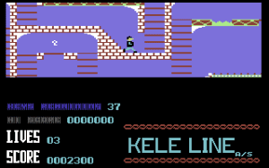 Zyrons Escape Gameplay (Commodore 64)