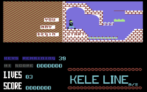 Zyrons Escape Gameplay (Commodore 64)